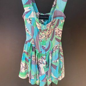 VANESSA MOONEY Elizabeth Romper Dress *NEW*, S